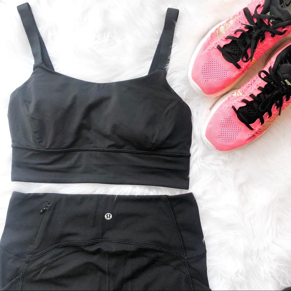 SOLD LULULEMON Black Bra Size 6 - Picture 5 of 7